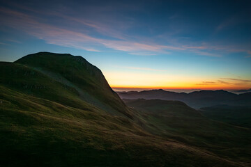 Sunset over Ben Hiant, Ardnamurchan