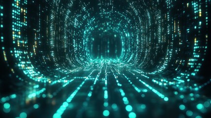 Abstract Digital Tunnel