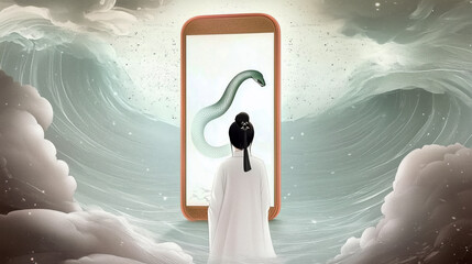 Snake Chinese New Year 2025