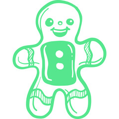 Christmas, New Year Vector Icon element, Isolated white background