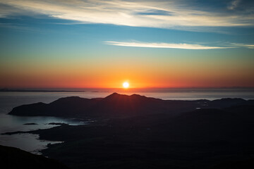 The Sun Setting over the Ardnamurchan Peninsular