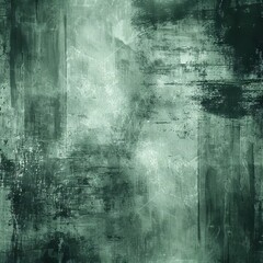 Obraz premium High-resolution abstract green grunge texture background with brush strokes and distressed patterns, perfect for design projects.