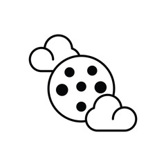 Harvest Moon vector icon