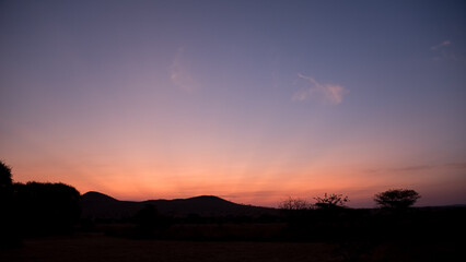 Sunrise, Serengeti National Park, Tanzania