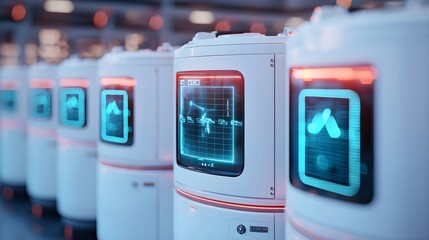 Futuristic Technology Pods