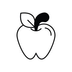 Apple vector icon