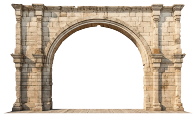 PNG Architecture photo of a arch gate white background aqueduct.