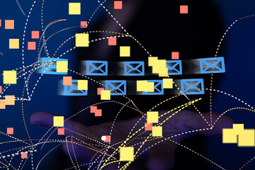 Mail Communication Connection message to mailing