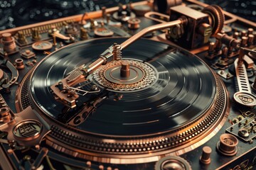 Fototapeta premium old gramophone