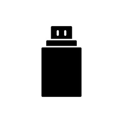 Usb icon vector. Flash disk sign and symbol. flash drive sign.