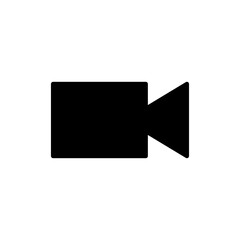 Video icon vector. video camera sign and symbol. movie sign. cinema