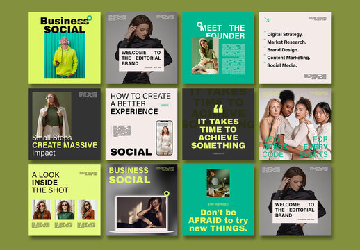 Business Social Pack