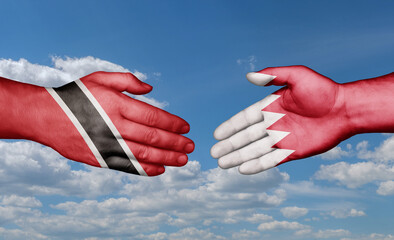 Bahrain and Trinidad and Tobago country handshaking