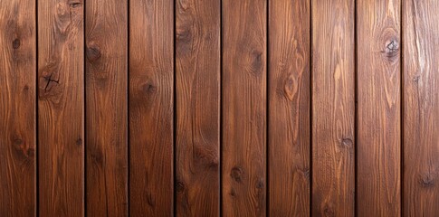 Naklejka premium An antique wooden texture on a modern wooden background. A rustic three-dimensional wood texture across a dark wooden background.