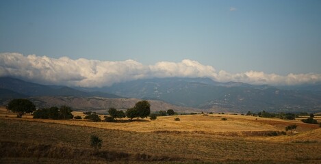 landscape in the mountains