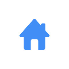 house icon blue