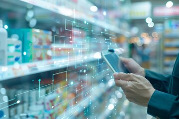 Healthcare Consultant: Advising on health products sales online, regulatory compliance for medical e-commerce, consumer safety standards. , background blur