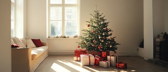 Christmas and New year background