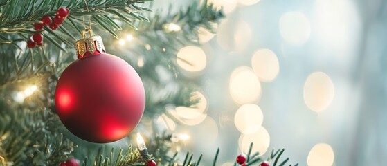 Obraz premium Christmas and New year background