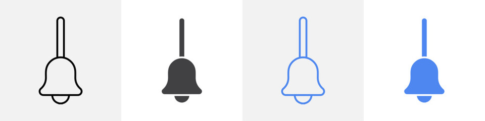 bell icon vector set use for web