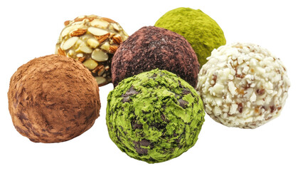 PNG Chocolates truffles dessert sweets.