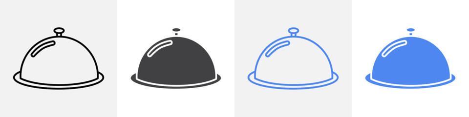 cloche icon vector set use for web