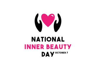 National Inner Beauty Day. October 7.