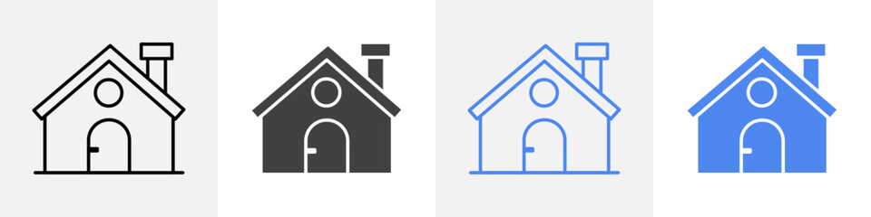 house icon vector set use for web