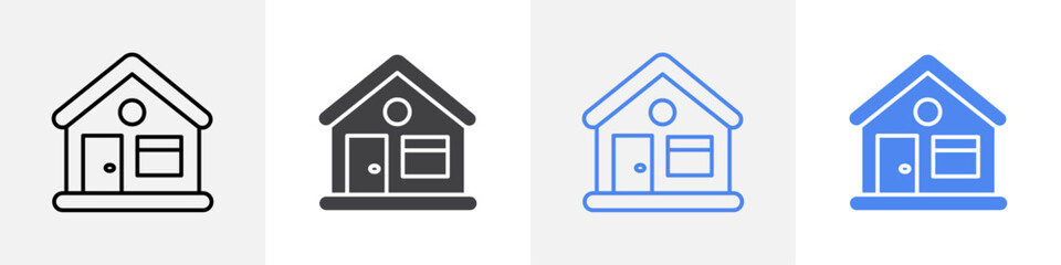 house icon vector set use for web