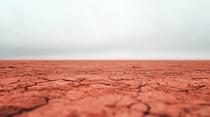 Obraz premium Martian Surface Conceptualization for Terraforming Ideas