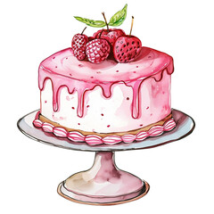 Strawberry Delight Layer Cake