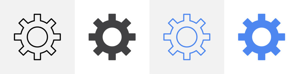 setting icon vector set use for web