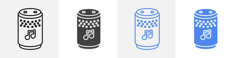 speaker icon vector set use for web