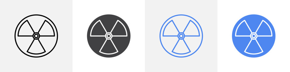 Obraz premium toxic icon vector set use for web