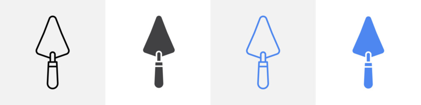 trovel icon vector set use for web