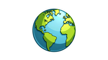 Eco Friendly Graphic Design Save Earth Message with Earth Symbol Nature Protection Illustration isolated