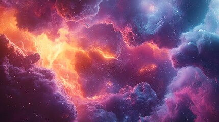 Science Fiction Day background, future Earth and space science fiction illustrations,generated with AI.