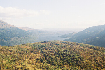 View over Loch Lomond, Tarbet Scotland