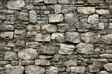 Fototapeta premium Processed collage of ancient stonework surface texture. Background for banner, backdrop or texture