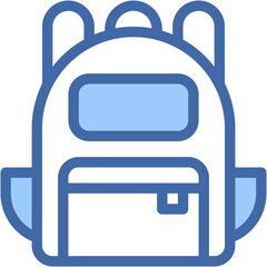 Vector Icon Backpack, Baggage, Travel, Luggage, Bags