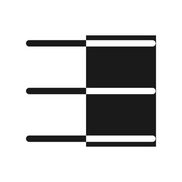 recommend clip art: icon button  element basic tool for apps and web. icon line mix list