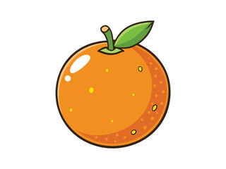 orange with drops apple