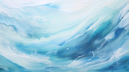 Obraz premium Abstract Ocean Waves