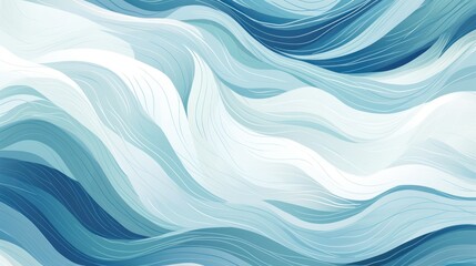 Fototapeta premium Abstract Ocean Waves
