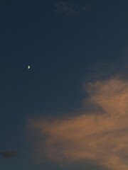 moon in the sky