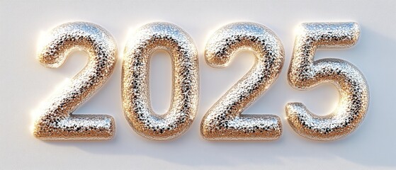 New Year 2025. Holiday banner and Happy new year background