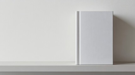 Blank Book Cover Mockup