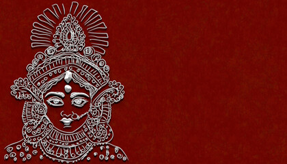 Maa Durga Protector of the Universe and Embodiment of Divine Energy.