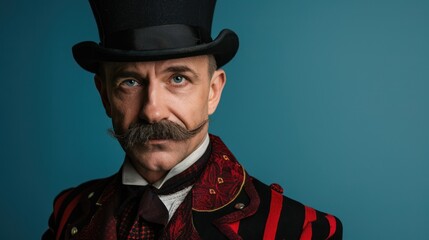 Victorian Gentleman with a Top Hat