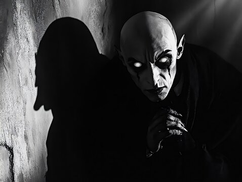 vampire in the dark, nosferatu